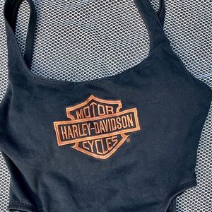 Harley Davidson Cotton/Lycra bodysuit